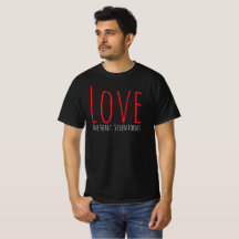 Amor - Uma Camiseta T-Shirt de Sete Formas