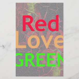 AMOR VERDE OURO VERMELHO