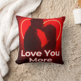 Amor você mais designs de almofada valantina