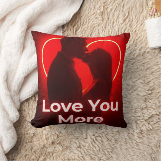 Amor você mais designs de almofada valantina