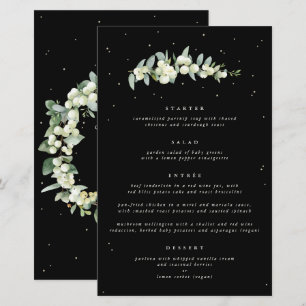 Amora-preta + Eucalipto Menu de Casamento de 4 Pra