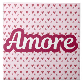 Amore Typography Design – Valentine’s Day Gift