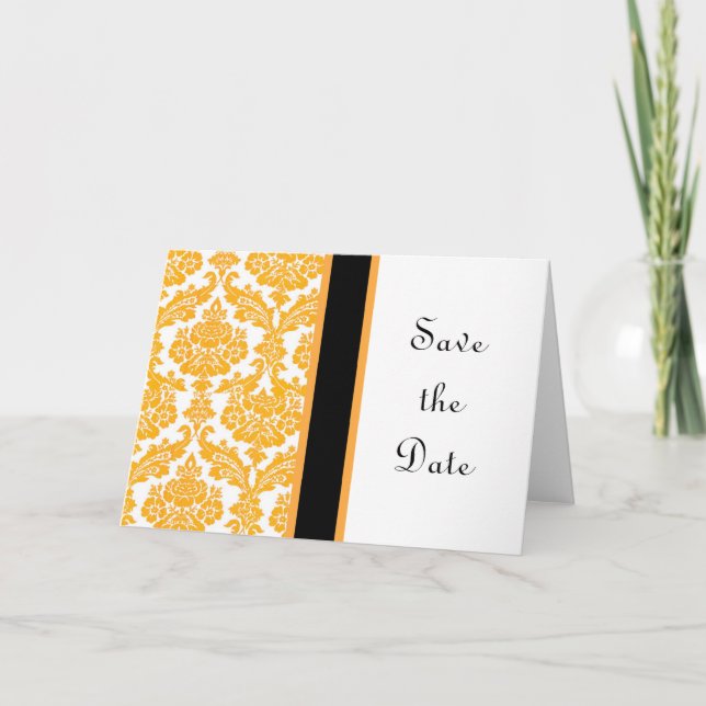 amortecedor amarelo salvar cartão de data (Frente)