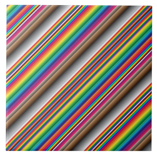 amostra de cores na diagonal (Frente)