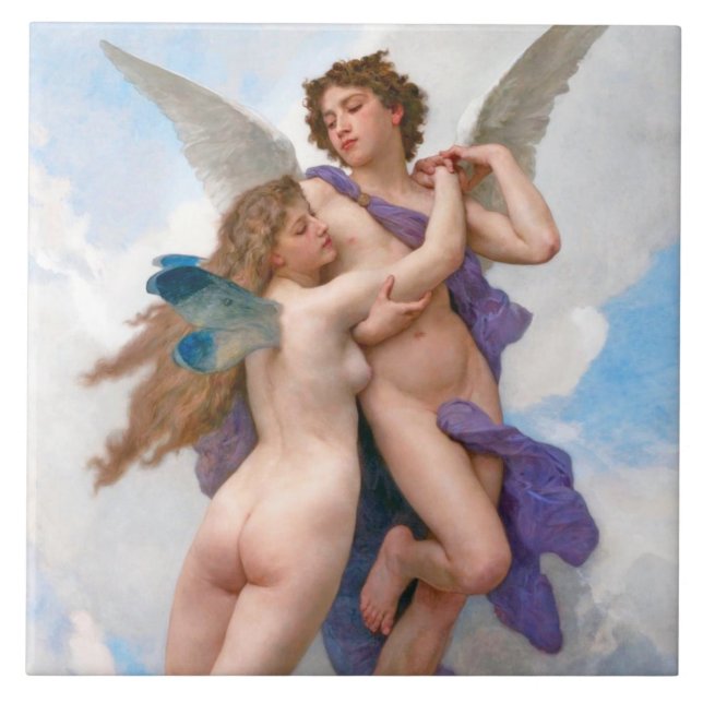 Amour e Psyche, Bouguereau (Frente)