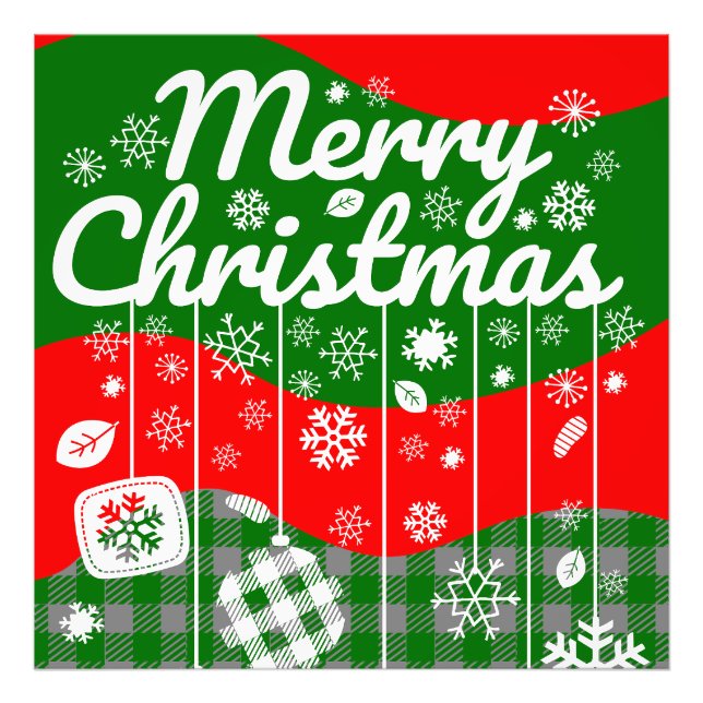 Ampliação de Foto - Feliz Natal (Frente)