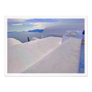 Ampliação de Foto Grécia santorini