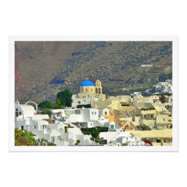 Ampliação de Foto Grécia santorini