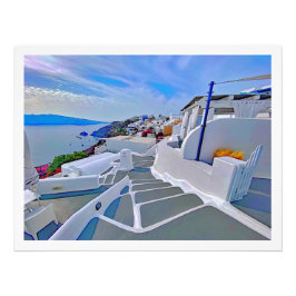 Ampliação de Foto Grécia santorini