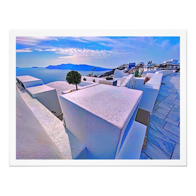 Ampliação de Foto Grécia santorini  (Frente)