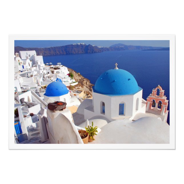 Ampliação de Foto Grécia santorini  (Frente)