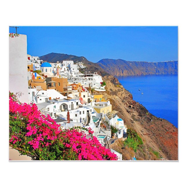 Ampliação de Foto Grécia santorini  (Frente)