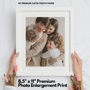 Ampliação de Foto Satinada Pro-Grade 22cm x 28cm