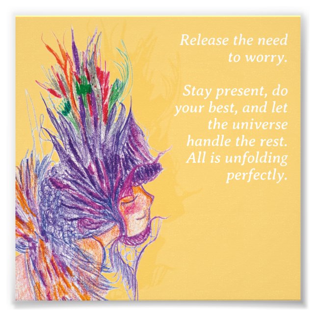 Ampliação Personalizável de Foto Fada de Flor (Frente)