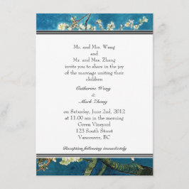 Ampliante convite para o casamento da Árvore de Am