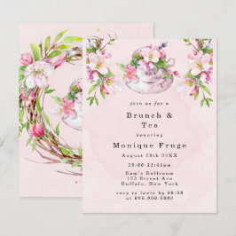 Ampolos de árvores da Apple Brunch e Convites para