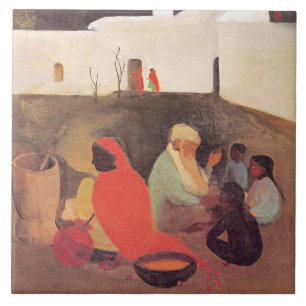 Amrita Sher-Gil - Antigo contador de histórias, be