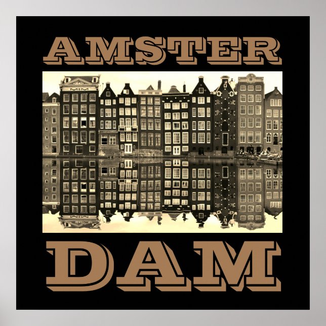 Amster Dam Poster (Frente)