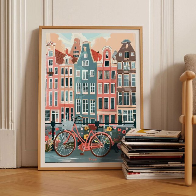 Amsterdã Impressão Amsterdã Ilustração Amsterdã  (Criador carregado)