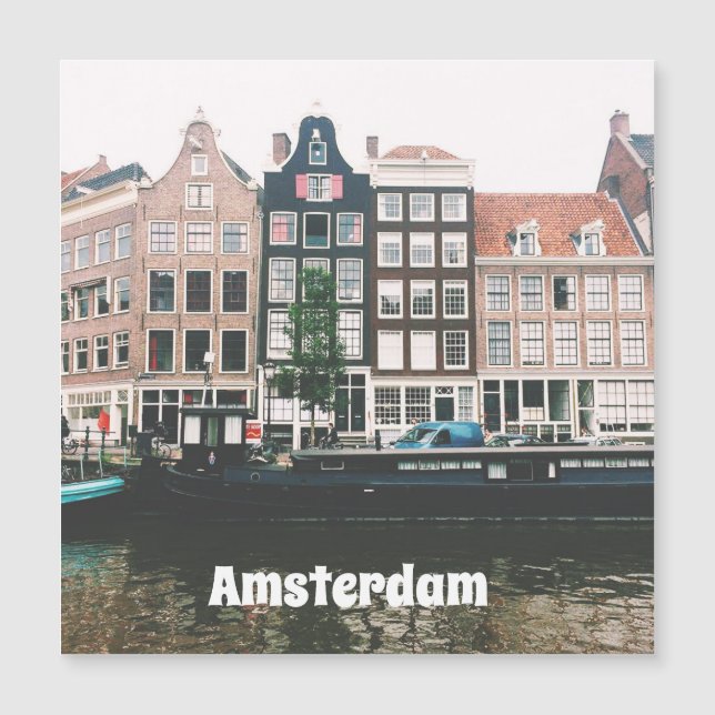 Amsterdã Lembrança de Viagem (Frente)