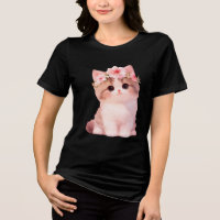 Amuleto de Coroa de Gatinho Floral