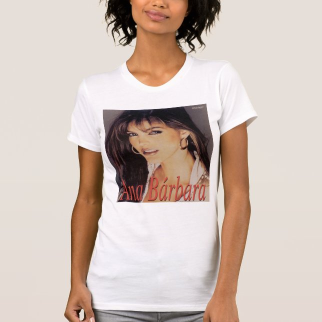Ana Bárbara - Los Besos No Se Dan en la Camisa Alb (Frente)