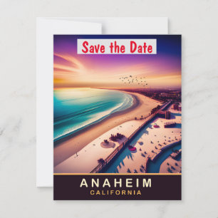 Anaheim, Califórnia, cartão postal de viagem, 