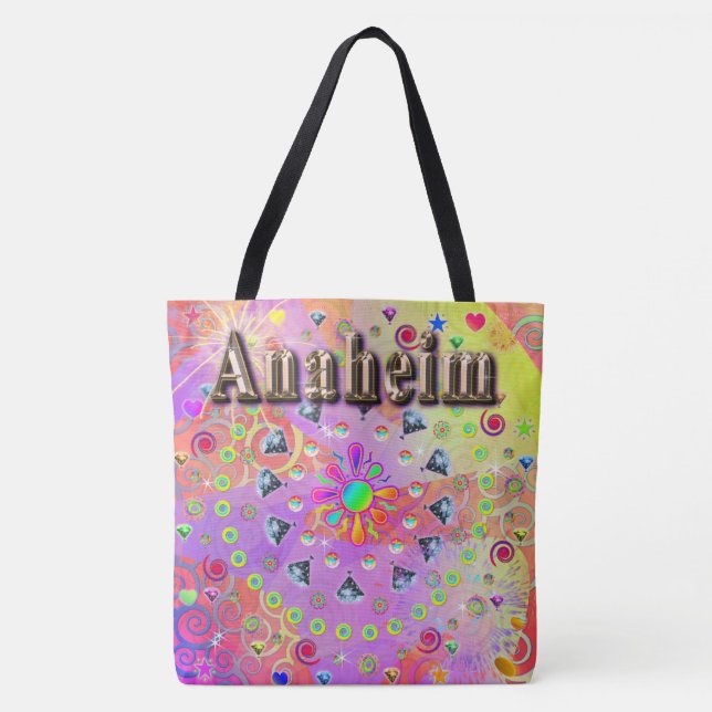 Anaheim Lucky Ouro Tote Bag (Frente)