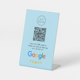 Análises do Google | Peça de Código QR do Link de 