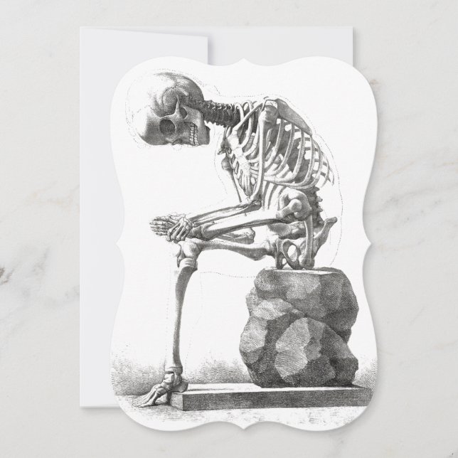 Anatomia antiga do esqueleto: Medicina de Hallowee (Frente)