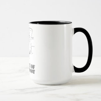 Anatomia de uma caneca de café da bota do salto