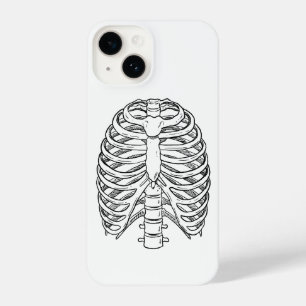 Anatomia Detalhada da Caixa Torácica em Linha de A
