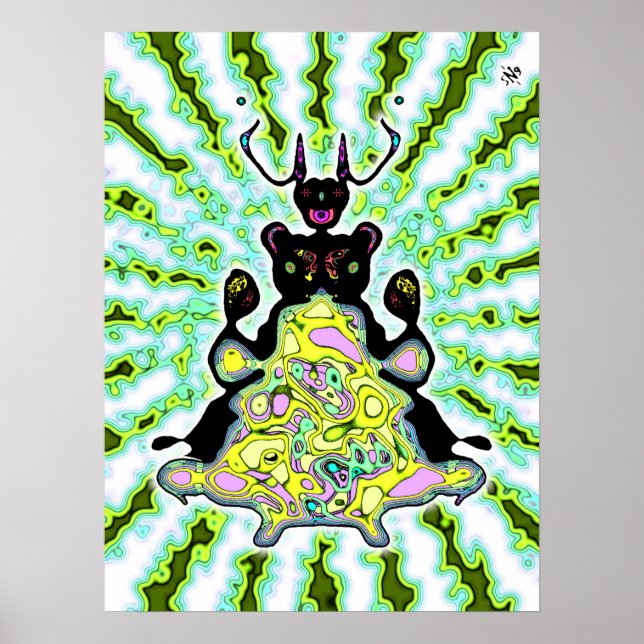 Anatomia secreta de um hamster espacial v3 poster (Frente)