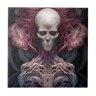 Anatomia Surreal Horror Arte Sci-Fi