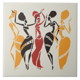 Ancestrais africanos ilustrados