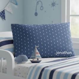 Anchor Navy & White Pattern ID836