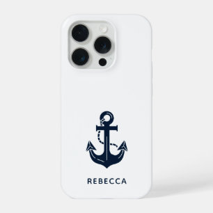 Âncora Azul Marinho Náutico Moderna Personalizada