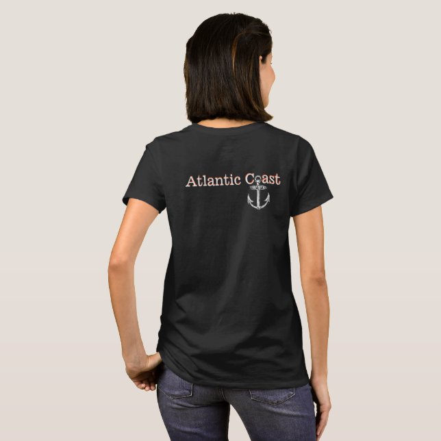 Ancora da costa atlântica Camisa do Canadá (Parte Traseira Completa)