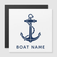 Âncora de Barco e Nome Costume Náutico