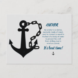 Âncora de Cartão Postal