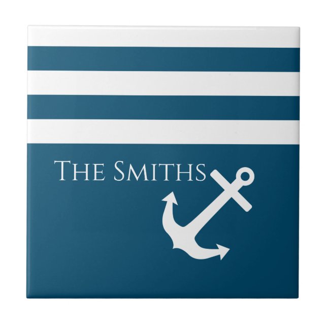 Âncora e faixas mínimas náuticas (Frente)