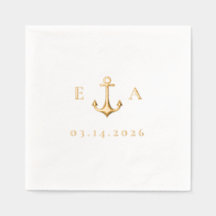 Âncora Simples com Iniciais e Data