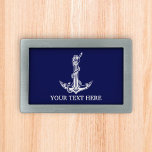 Ancoragem Náutica Vintage Corra Seu Texto Aqui<br><div class="desc">Design de Nome do Barco de Âncora Náutica Vintage para Boat Lovers.</div>
