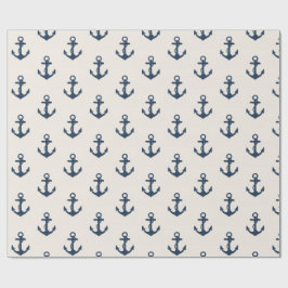 Âncoras pesam papel de embrulho