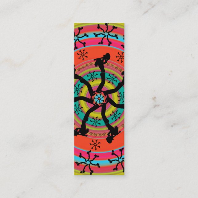 Anda uma milha - cartão magro (Frente)