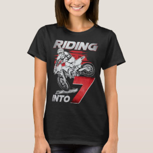 Andando Em Uma Bike De 7 Camisas De 7 De 7 Anos De