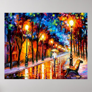 Andando na Poster da Chuva