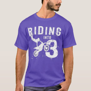 Andando Para Uma Camisa aniversário de 3 anos de 3