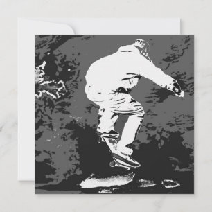 Andando pela Tempestade - Skateboarder