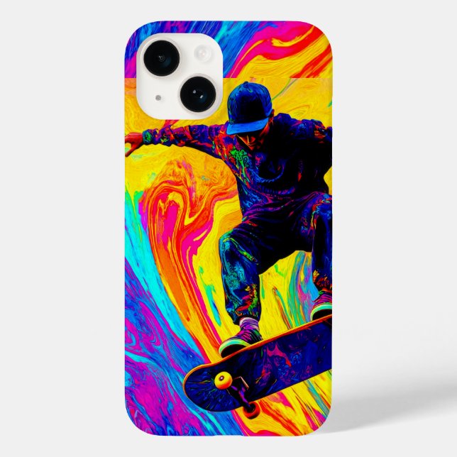 Andar de Skate Através das Cores (Verso)